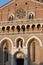 Padova, Italy - August 24, 2017: edifice of Pontifical Basilica of Saint Anthony of Padua.