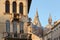 Padova, Italy - August 24, 2017: edifice of Pontifical Basilica of Saint Anthony of Padua.