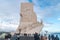 The Padrao dos Descobrimentos on the edge of the Tagus River, as seen along its western