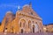 Padua - Basilica del Santo or Basilica of Saint Anthony of Padova in evening light.