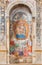 PADUA, ITALY - SEPTEMBER 9, 2014: The Madonna with the child by Bonino da Campione 14. cent. in the church of The Eremitani