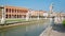 PADUA, ITALY - SEPTEMBER 9, 2014: Prato della Valle from south-east and Venetian palace