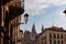 Padua - Scenic view from Street via Pietro Scalcerle on Basilica of Saint Anthony in Padua, Veneto, Italy, Europe