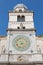 Padua - Torre del Orologio (astronomical clock tower) and st. on Piazza dei Signori