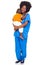 Paediatric nurse baby