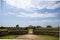 Paestum Archaeological Park. historical ruins, Roman era temples, Campania, Salerno, Italy