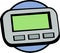 pager or beeper vector illustration