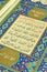 Pages verses from the holy book of islam religion Quran, Kuran and chapters, Surah of Fatiha