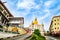 Pagoda of 1000 Buddha at The Kong Meng San Phor Kark See Monastery, a Buddhist temple and monastery in Bishan, Singapore.