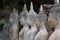 The Pagoda and Buddha Status at Wat Yai Chaimongkol, Ayutthaya,