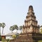Pagoda at Chamadevi temple or Gu Gud wat in Lamphun, Thailand