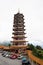 Pagoda Chin Swee Temple in Misty Fog, Genting Highland, Malaysia