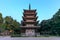 Pagoda of Daigoji Temple in Kyoto.