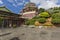 Pagoda and dragon sculpture of the Taoist Temple in Cebu, Philip