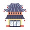 Pagoda House Japan Composition