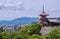 Pagoda of Kiyomizu-dera Temple.