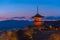 Pagoda of Kiyomizu Temple during sunset, Kyoto, Japan