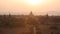 Pagoda landscape in the plain of Bagan