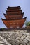 Pagoda in Miyajima, Japan