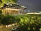 Pagoda at night, West Lake, Hangzhou, Zhejiang, China