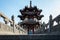 Pagoda in the Peace Memorialpark in Taipei, Taiwan.