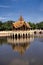 Pagoda reflecting in water.Bangkok.Thailand.