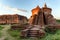 Pagoda ruins in Burma
