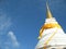 Pagoda, the sacred pagoda Dvaravati Chedi, Khao Tang Kua, Songkhla Thailand