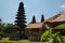 Pagoda and Sanctum at Taman Ayun temple of Bali