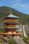 Pagoda of Seiganto-ji Temple in Japan