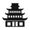 Pagoda simple icon