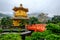 Pagoda style Chinese architecture Perfection in Nan Lian Garden,