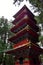 Pagoda at Toshogu shrine in Nikko, Japan