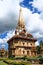 Pagoda in Wat Chalong or Chaitharam Temple, Phuket, Thailand.