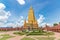 Pagoda at Wat Maha That Wachiramongkol temple a popular tourist destination attraction in Krabi Province