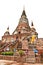 Pagoda of Wat Yai Chai Mongkol in Ayutthaya