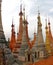 Pagodas at Indein, Inle Lake, Myanmar