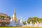 Pagodas at Wat Suan Dok Temple in Chiang Mai, North of Thailand