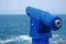 Paid observation binocular with view of Atlantic ocean