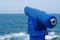 Paid observation binocular with view of Atlantic ocean