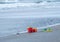 Pail and Shovel on Avalon, New Jersey Beach