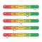 Pain scale, feedback rating customer experience concept, vector buttons in different colors