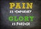 Pain is temporary - Glory is forever