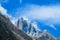 Paine Grande Mountain peaks in Torres del Paine Chile Patagonia