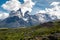 Paine Horns in Torres del Paine National Park, Patagonia, Chile