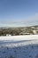 Painswick in snow, Gloucestershire, Cotswolds, UK