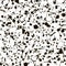 Paint blobs. Gloomy abstract monochrome background. Smudge. Worn texture Vector grunge texture scribbles, abstract dash lines or