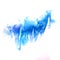 Paint blue splash ink stain watercolour blob spot