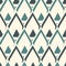 Paint brush seamless pattern. Freehand grunge design background. Scale, triangle motif ornament. Trendy handdrawn geometric print