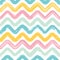 Paint brush strokes. Soft seamless pattern pastel colors. Hand drawn waves. Painted watercolor wave lines cream background. Fashio